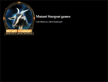 Tablet Screenshot of mutantstargoat.com
